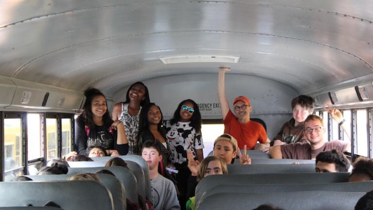 gateway high school freshmen on trip to Berkeley